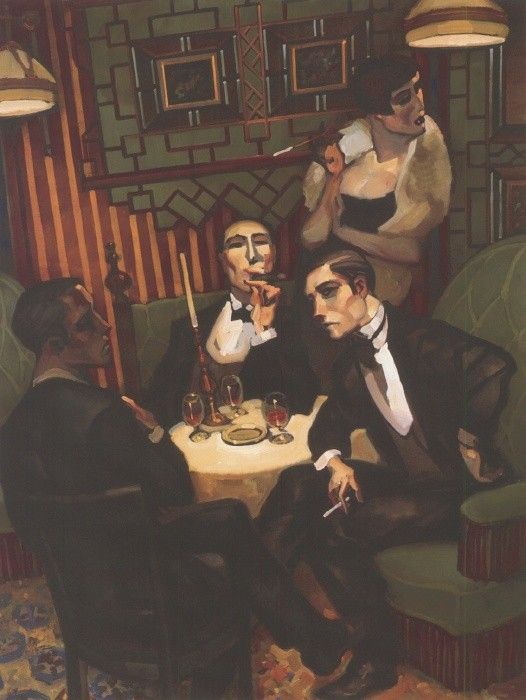 Juarez Machado Cigar Cognac In The Salon
